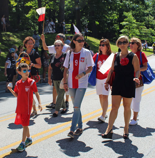 Parade of Flags at 2019 Cleveland One World Day - Polish